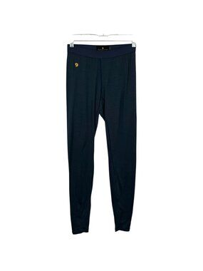 Fjallraven Bergtagen Long Johns Mens XS Blue Wool Blend Thermal Base Layer
